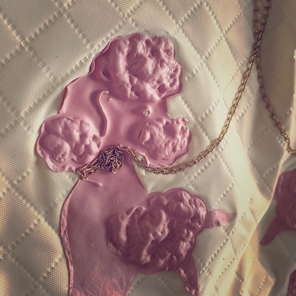 Vintage Other - True Vintage Pink Poodles 🐩